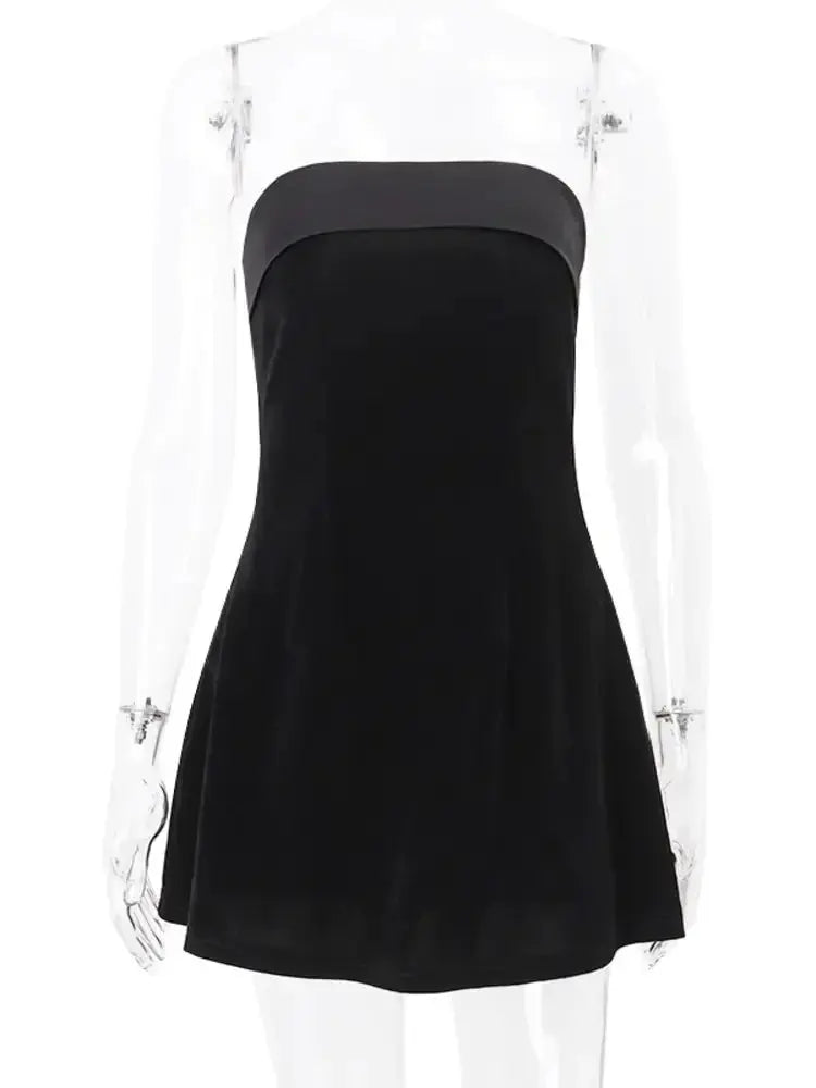 Strapless Backless Sexy Mini Dress for Women - PROVYLO