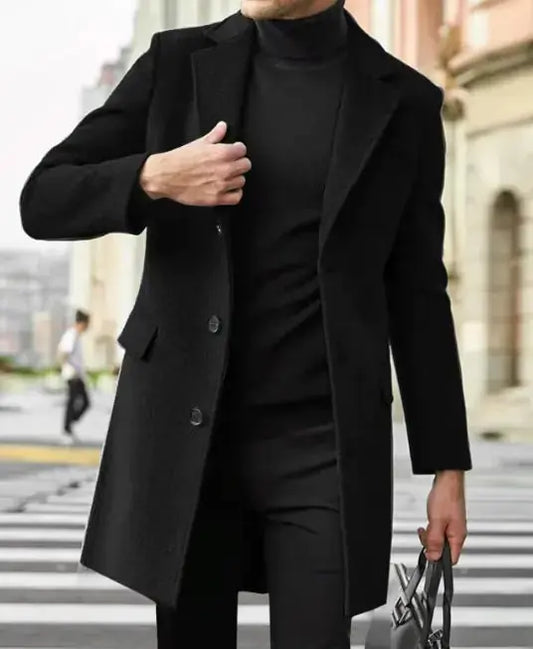 Woolen Coat Velours - PROVYLO