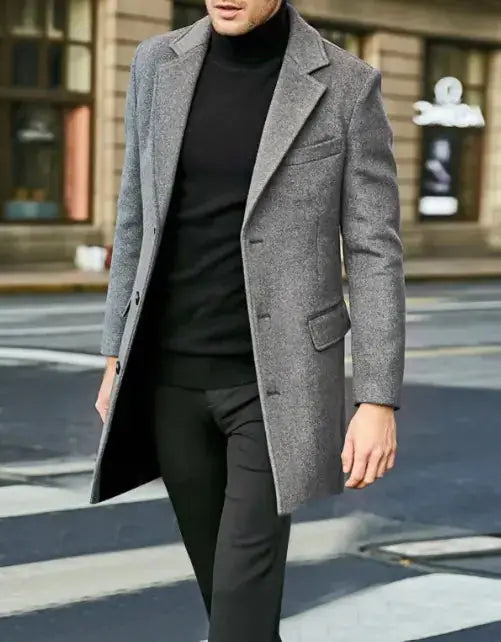 Woolen Coat Velours - PROVYLO