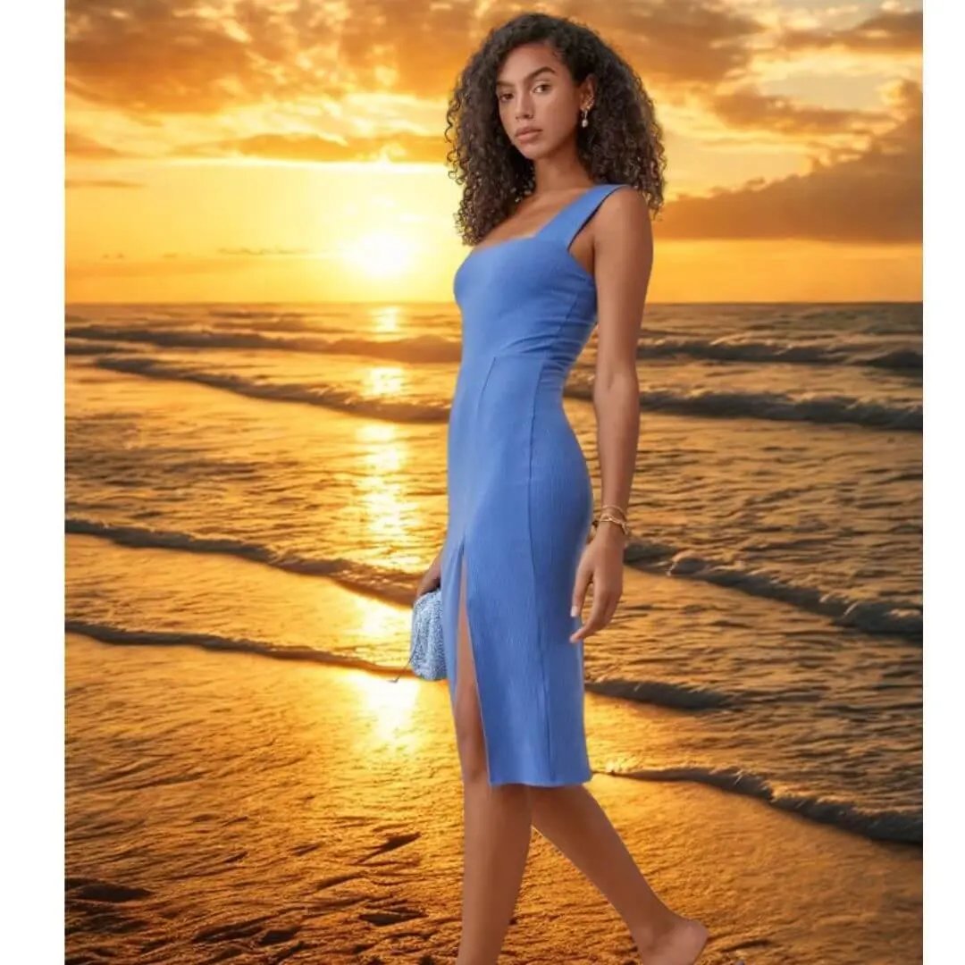 Midnight Siren midi dress Midnight Siren midi dress Midnight Siren - PROVYLO