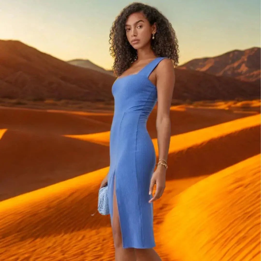 Midnight Siren midi dress Midnight Siren midi dress Midnight Siren - PROVYLO