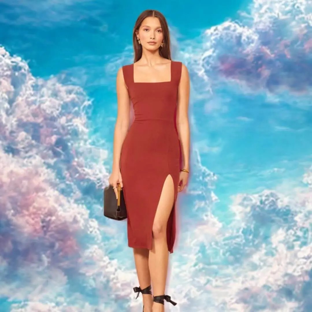 Midnight Siren midi dress Midnight Siren midi dress Midnight Siren - PROVYLO