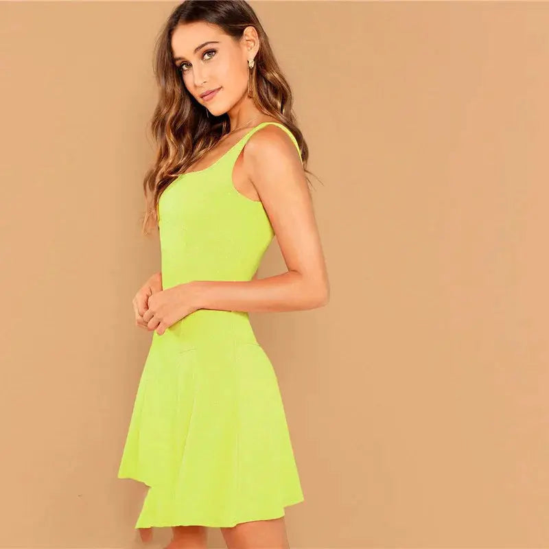 Short Sleeve Zipper Midi Dress - PROVYLO