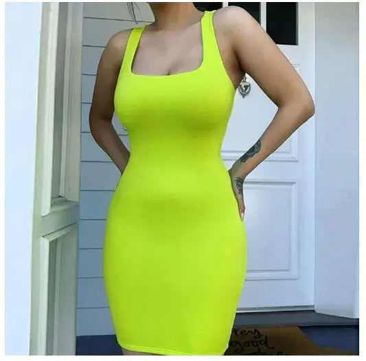 Mini Dress Bodycon Backless