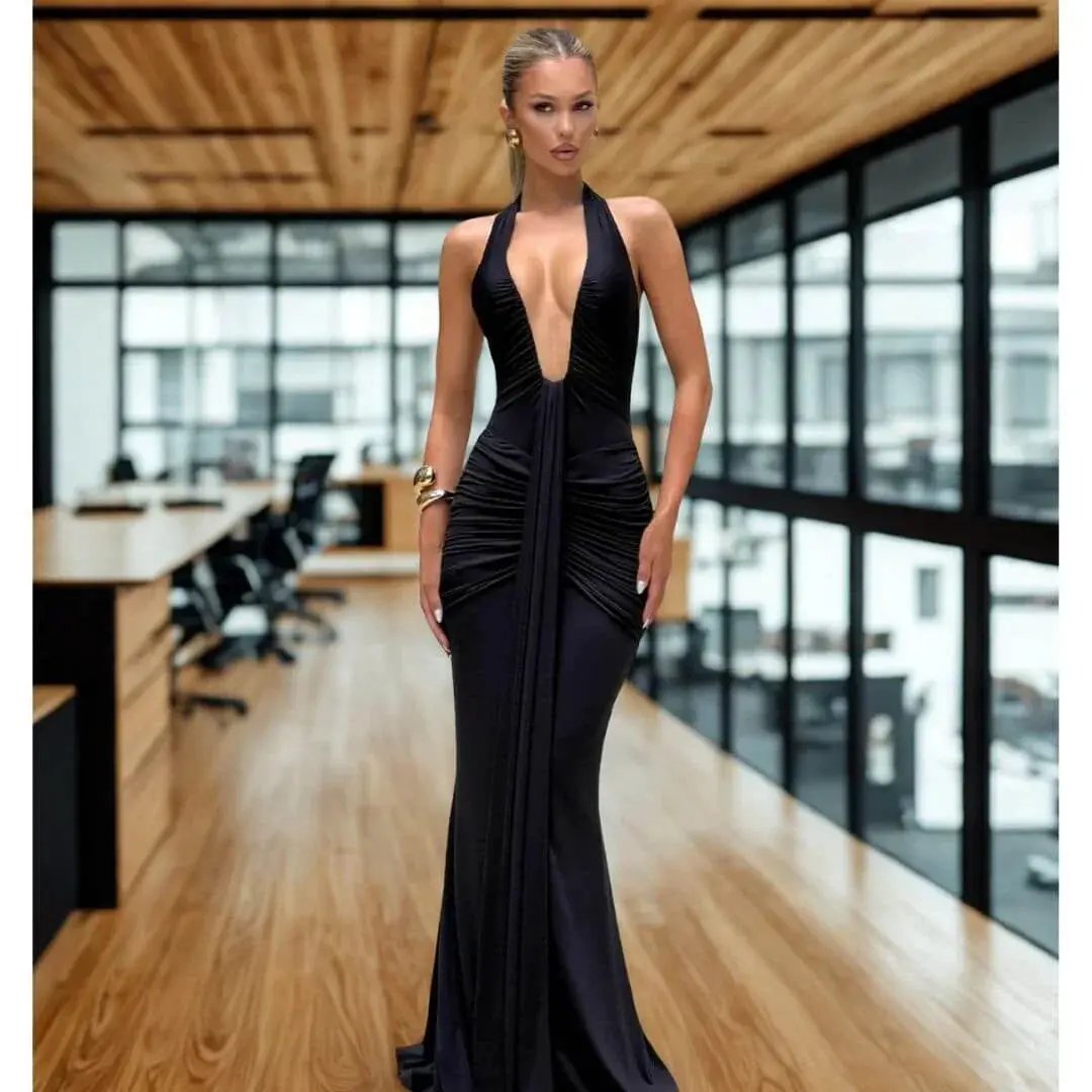 Maxi Dress Velour Dream - PROVYLO