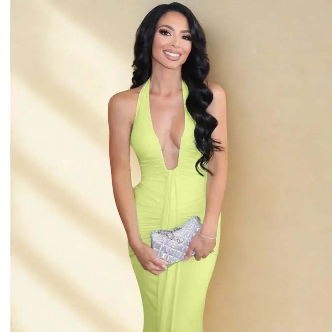 Maxi Dress Velour Dream - PROVYLO